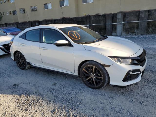 SHHFK7H4XLU213160 - 2020 HONDA CIVIC SPORT WHITE photo 4