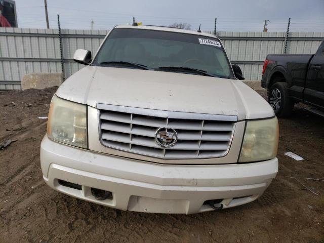 1GYEK63N14R255925 - 2004 CADILLAC ESCALADE LUXURY WHITE photo 5