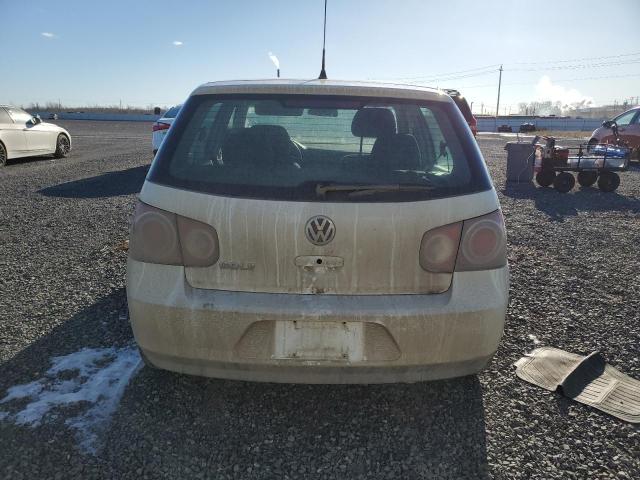 9BWEL41J294017521 - 2009 VOLKSWAGEN CITY GOLF WHITE photo 6