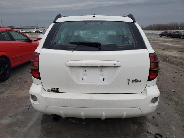 5Y2SL65847Z404538 - 2007 PONTIAC VIBE WHITE photo 6