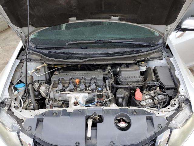 2HGFB2F94FH519144 - 2015 HONDA CIVIC EXL ვერცხლისფერი ფოტო 11