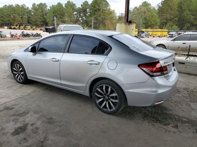 2HGFB2F94FH519144 - 2015 HONDA CIVIC EXL ვერცხლისფერი ფოტო 2