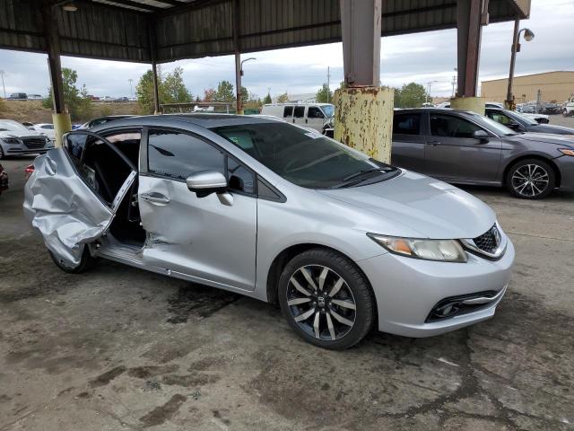 2HGFB2F94FH519144 - 2015 HONDA CIVIC EXL ვერცხლისფერი ფოტო 4