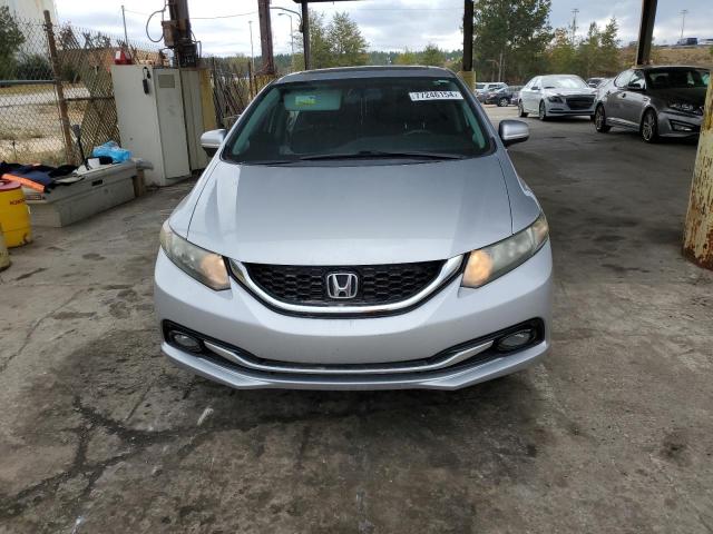 2HGFB2F94FH519144 - 2015 HONDA CIVIC EXL ვერცხლისფერი ფოტო 5