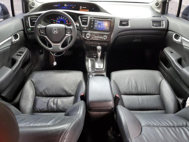 2HGFB2F94FH519144 - 2015 HONDA CIVIC EXL ვერცხლისფერი ფოტო 8
