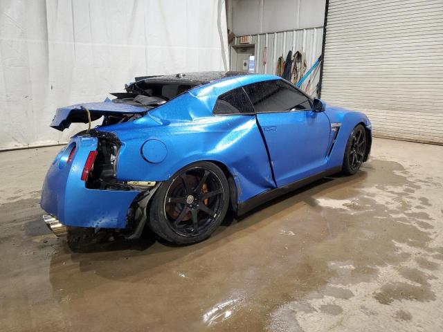 JN1AR54F09M251146 - 2009 NISSAN GT-R BASE BLUE photo 3