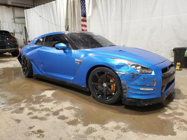 JN1AR54F09M251146 - 2009 NISSAN GT-R BASE BLUE photo 4