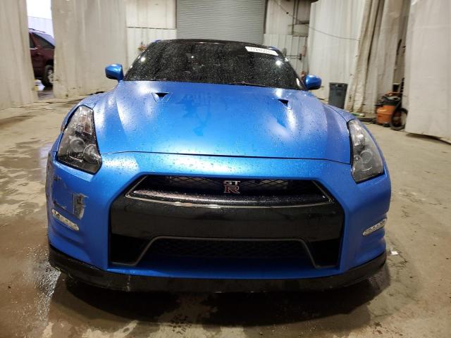 JN1AR54F09M251146 - 2009 NISSAN GT-R BASE BLUE photo 5