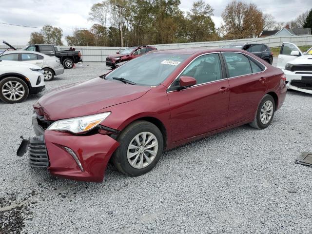 4T1BF1FK3HU753978 - 2017 TOYOTA CAMRY LE/X LE RED photo 1