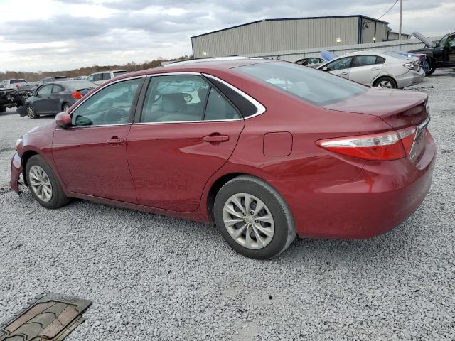 4T1BF1FK3HU753978 - 2017 TOYOTA CAMRY LE/X LE RED photo 2