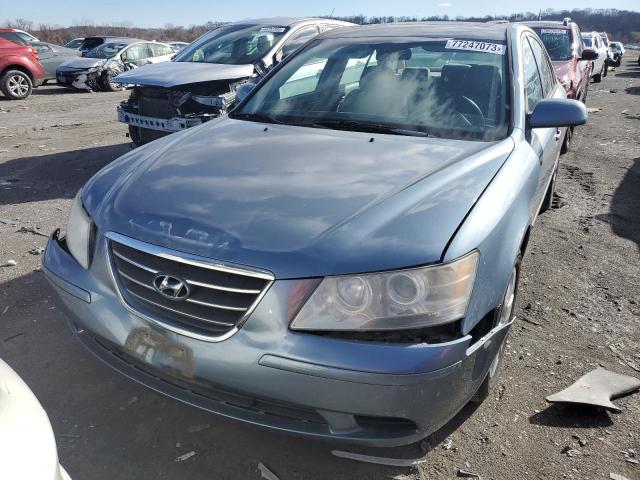 5NPET46C19H420811 - 2009 HYUNDAI SONATA GLS BLUE photo 5