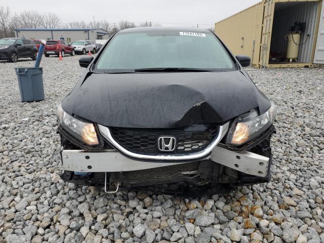 19XFB2F52FE108378 - 2015 HONDA CIVIC LX BLACK photo 5