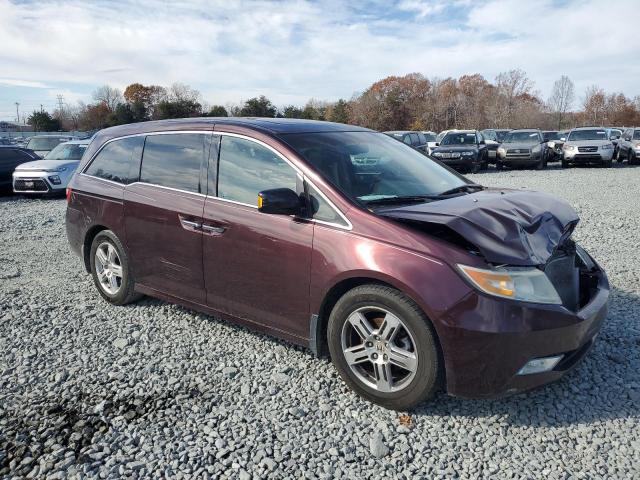 5FNRL5H99CB090608 - 2012 HONDA ODYSSEY TOURING BURGUNDY photo 4