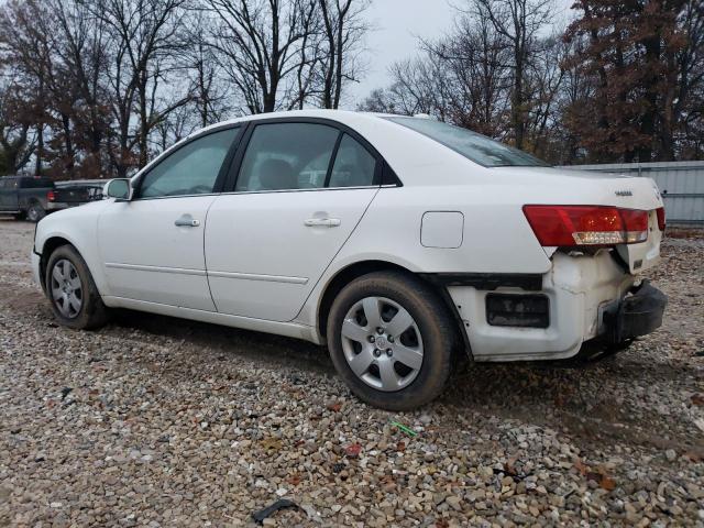 5NPET46C98H318591 - 2008 HYUNDAI SONATA GLS WHITE photo 2