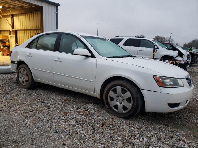 5NPET46C98H318591 - 2008 HYUNDAI SONATA GLS WHITE photo 4