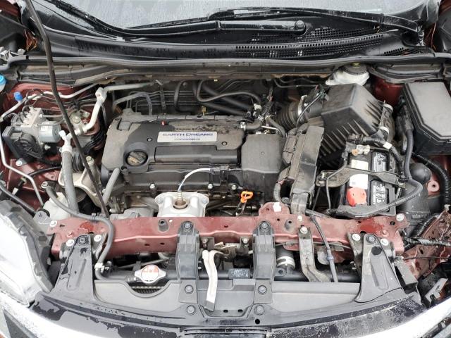 5J6RM3H97FL021073 - 2015 HONDA CR-V TOURING BURGUNDY photo 12