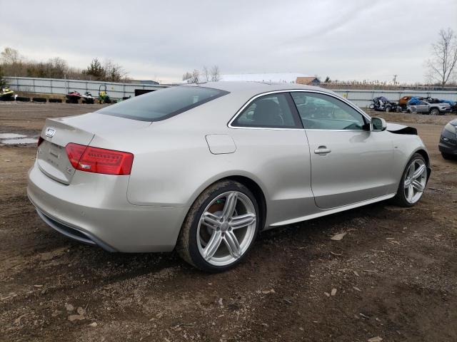 WAUWFAFR0DA024381 - 2013 AUDI A5 PRESTIGE SILVER photo 3