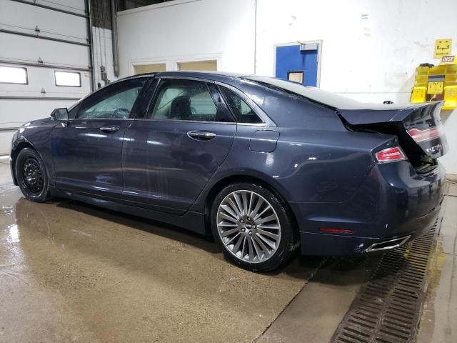 3LN6L2JK8DR814301 - 2013 LINCOLN MKZ BLUE photo 2