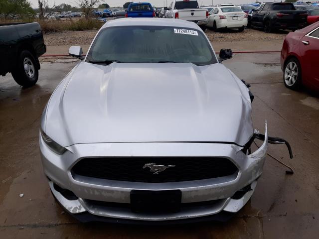 1FA6P8TH1F5338109 - 2015 FORD MUSTANG SILVER photo 5