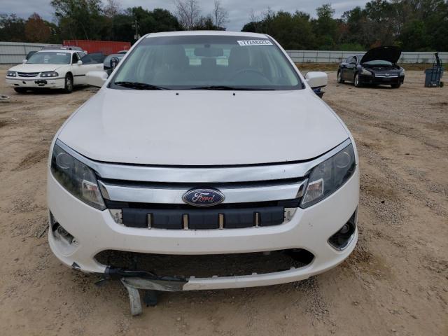 3FAHP0JA1AR211964 - 2010 FORD FUSION SEL WHITE photo 5