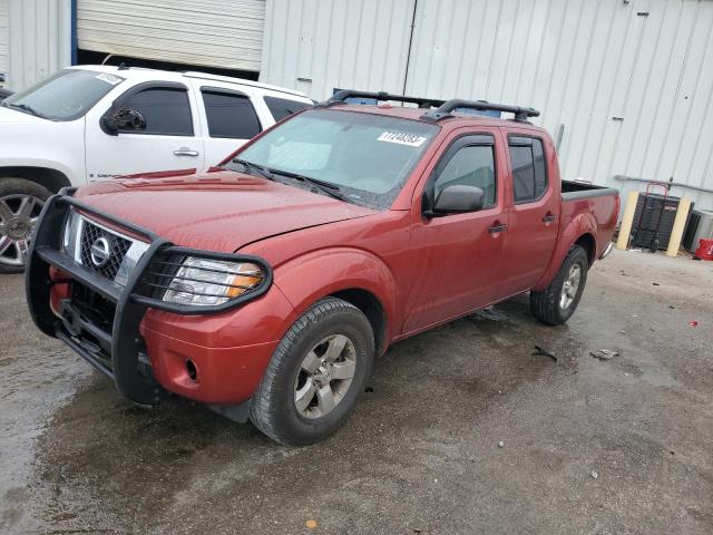 1N6AD0ER8CC483513 - 2012 NISSAN FRONTIER S BURGUNDY photo 1