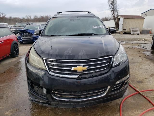 1GNKRJKD5EJ230405 - 2014 CHEVROLET TRAVERSE LTZ BLACK photo 5