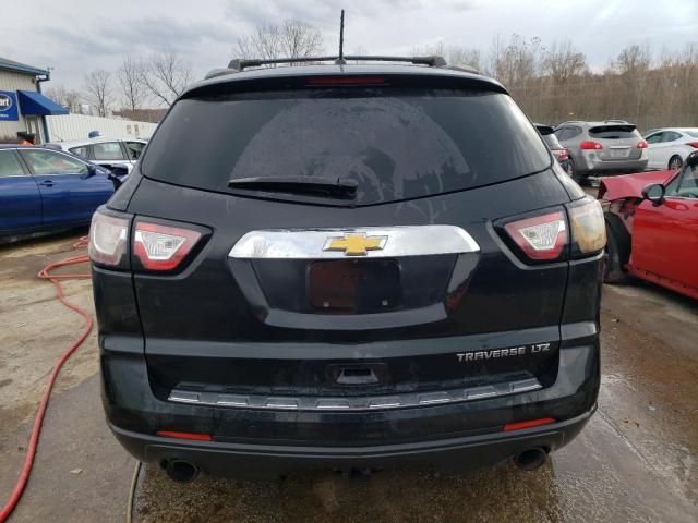 1GNKRJKD5EJ230405 - 2014 CHEVROLET TRAVERSE LTZ BLACK photo 6