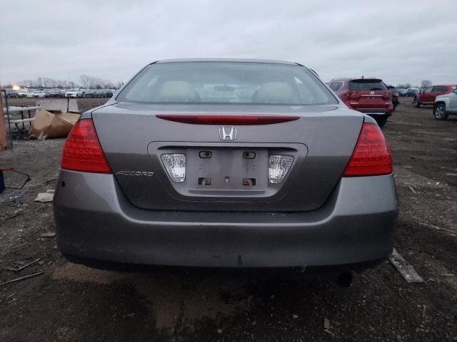 1HGCM56707A053631 - 2007 HONDA ACCORD EX GRAY photo 6