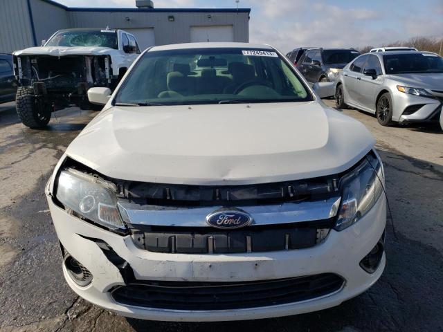 3FAHP0HA4CR151994 - 2012 FORD FUSION SE WHITE photo 5