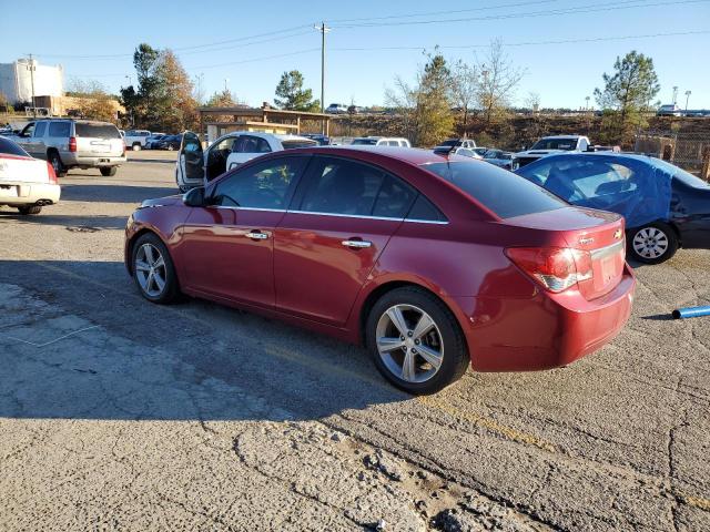 1G1PG5SC1C7354970 - 2012 CHEVROLET CRUZE LT MAROON photo 2