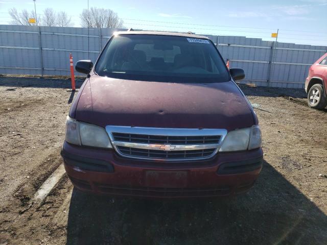 1GNDV23E55D120969 - 2005 CHEVROLET VENTURE LS RED photo 5