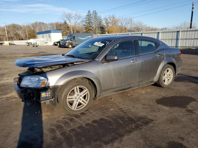 1C3CDZCB2DN630733 - 2013 DODGE AVENGER SXT GRAY photo 1