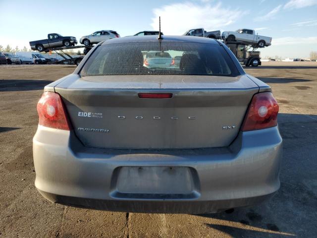 1C3CDZCB2DN630733 - 2013 DODGE AVENGER SXT GRAY photo 6