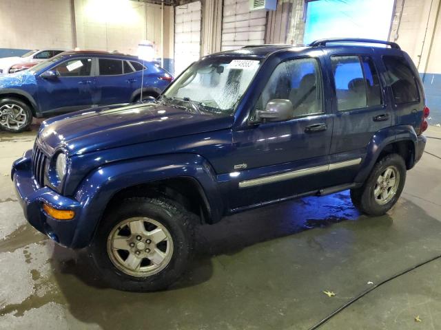 1J4GK48K86W239060 - 2006 JEEP LIBERTY SPORT BLUE photo 1