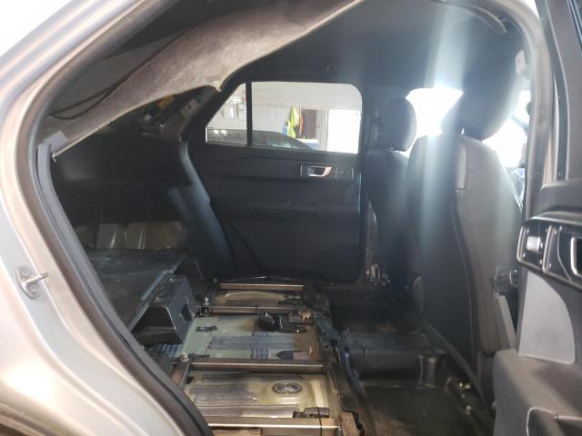 1FM5K8AB3NGA94318 - 2022 FORD EXPLORER POLICE INTERCEPTOR 银色 照片 11