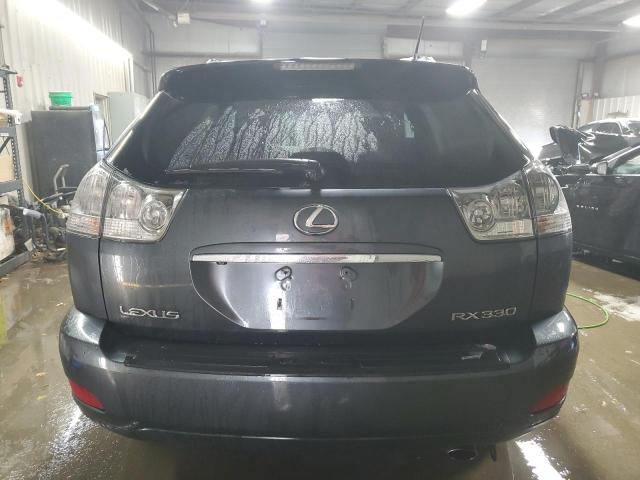 2T2HA31U04C016516 - 2004 LEXUS RX 330 BLUE photo 6