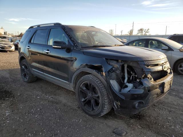 1FM5K8F89DGB61712 - 2013 FORD EXPLORER LIMITED BLACK photo 4