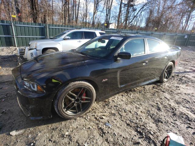 2C3CDXEJ9DH512129 - 2013 DODGE CHARGER SRT-8 BLACK photo 1