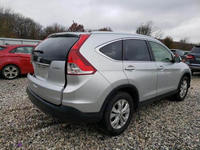 JHLRM4H71CC014080 - 2012 HONDA CR-V EXL SILVER photo 3