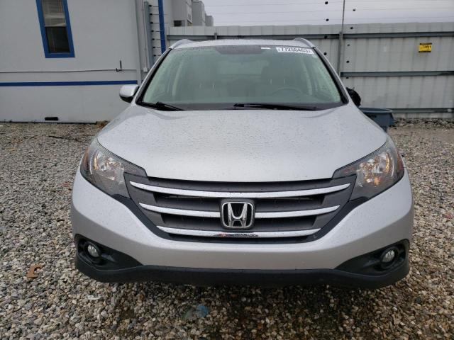 JHLRM4H71CC014080 - 2012 HONDA CR-V EXL SILVER photo 5