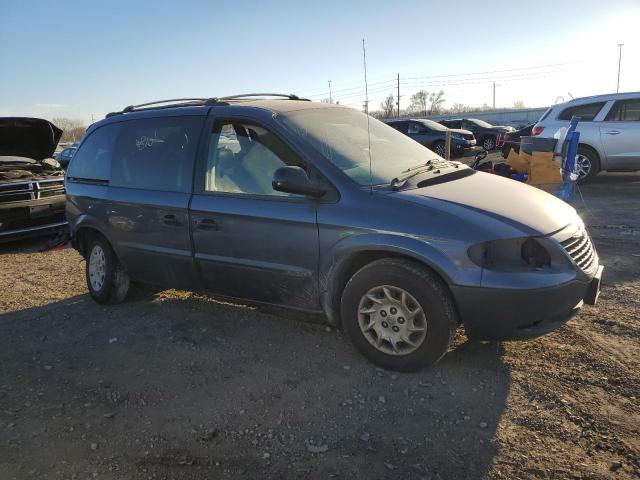 1C4GJ25302B588032 - 2002 CHRYSLER VOYAGER BLUE photo 4