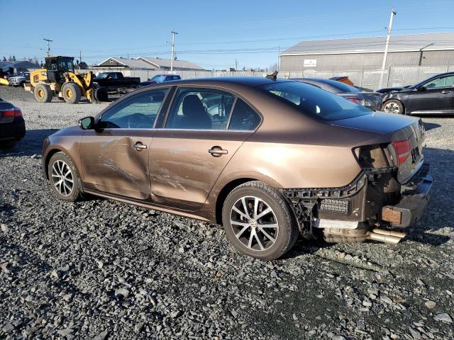 3VWD07AJXFM275329 - 2015 VOLKSWAGEN JETTA SE BROWN photo 2