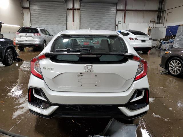 SHHFK7H65MU210170 - 2021 HONDA CIVIC EX WHITE photo 6