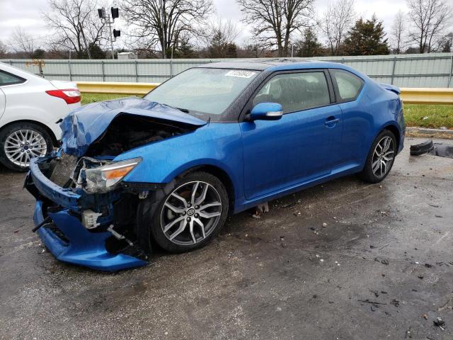 JTKJF5C74E3072682 - 2014 TOYOTA SCION TC BLUE photo 1