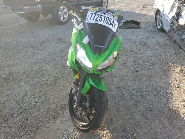 JKAEXEE11FDA20451 - 2015 KAWASAKI EX650 E GREEN photo 2