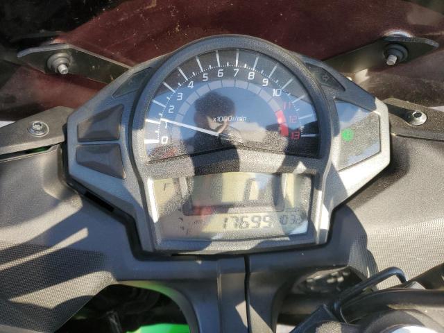 JKAEXEE11FDA20451 - 2015 KAWASAKI EX650 E GREEN photo 7