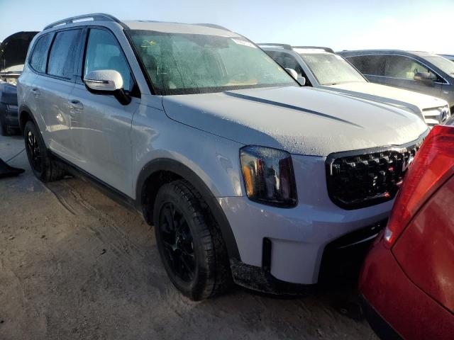 5XYP5DGC1RG560978 - 2024 KIA TELLURIDE SX GRAY photo 4