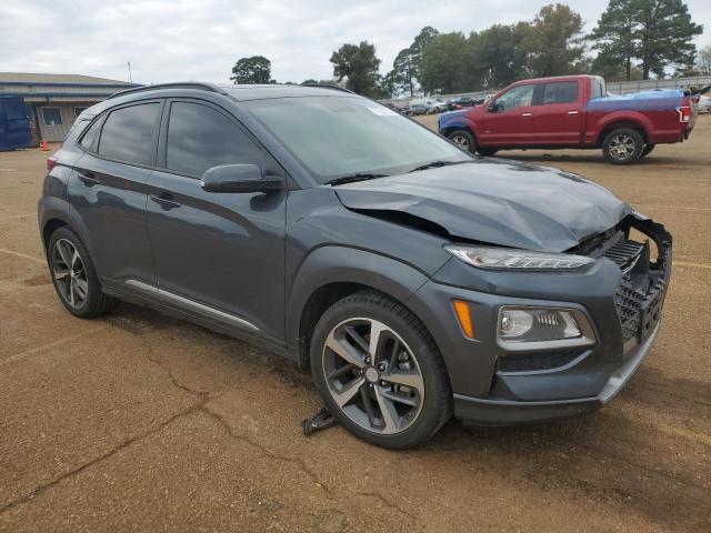 KM8K33A59JU155552 - 2018 HYUNDAI KONA LIMITED GRAY photo 4