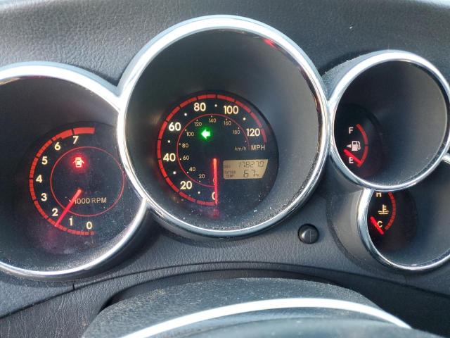 2T1KR32E25C425029 - 2005 TOYOTA COROLLA MA XR BLACK photo 9