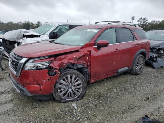 5N1DR3CB3PC204592 - 2023 NISSAN PATHFINDER SL BURGUNDY photo 1